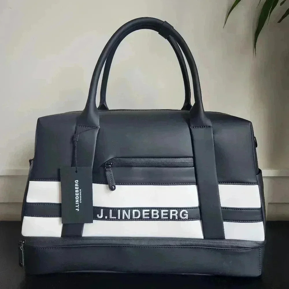 NWT J Lindeberg Travel Storage Boston Bag MSRP $355